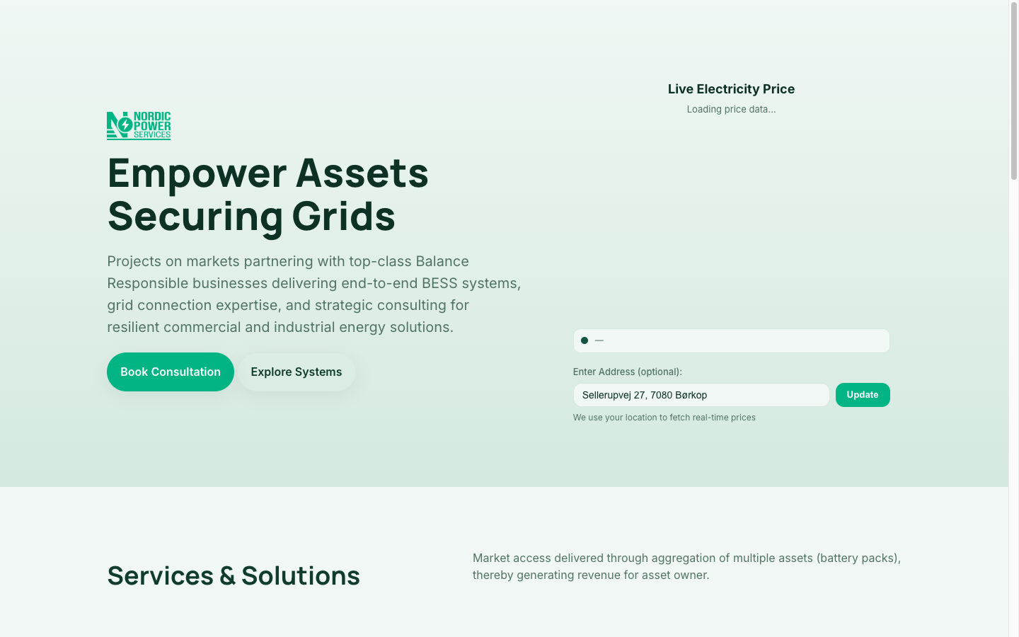 nordic-power Hero — desktop